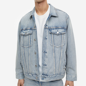 New Design Customer Most Demanded Stylish Color New Fashion Wholesale Price New <b>Denim</b> <b>Jacket</b> for <b>Mens</b> - Product Image 3