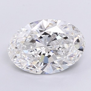 Diamant ovale brillant CVD de 3,11 carats, qualité E VS1, créé en laboratoire, polissage excellent, certifié, écologique, pierre synthétique pour bijoux - Product Image 1