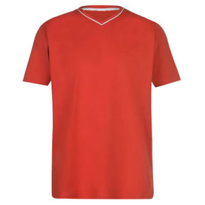 เสื้อยืดแขนสั้นผู้ชายผ้าฝ้ายสำหรับฤดูร้อนรุ่นใหม่ทรงโอเวอร์ไซส์สไตล์สปอร์ตเป็นมิตรกับสิ่งแวดล้อมผลิตในปากีสถานเมืองเซียลคอตผ้าถัก - Product Image 6