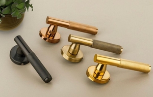 Modern Door <b>Handles</b> Lever Door <b>Handles</b> Square Rose Door <b>Handles</b> Interior Door Hardware Premium Minimalist Design Fits modern - Product Image 1
