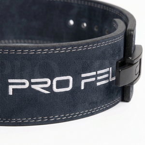 Custom Fitness Equipment 10MM Lever Weightlifting <b>Belt</b> Leather Powerlifting Back Support <b>Belt</b> Heavy Duty Comfort Fit Buckle - Product Image 3