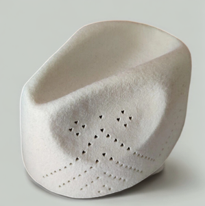Gorro de Oración Musulmán de Fieltro 100% Lana de Primera Calidad, Kufis Árabe Islámico Kippah con Ribete de Satén, MOQ Bajo - Product Image 2