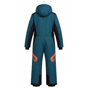 Custom Unisex One Piece Ski Suit Hooded Snowboard <b>Jumpsuit</b> Winter Snow Wear OEM Private Label Manufacturer - Product Image 2