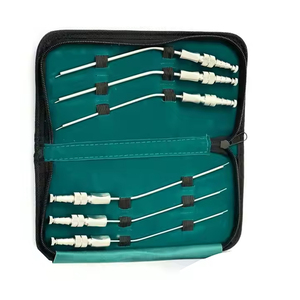 Juego de 6 Tubos de Succión Frazier de Acero Inoxidable Reutilizables, Instrumentos Quirúrgicos de Diagnóstico ORL, Juego de Cánulas de Succión Médicas - Product Image 4