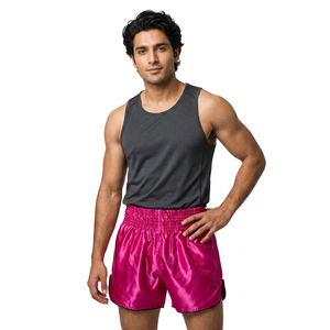 Pantalones Cortos de Artes Marciales al por Mayor, los Más Vendidos, de Alta Calidad, 100% Poliéster, Pantalones Cortos de Muay Thai - Product Image 6