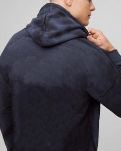 OEM Wholesale High Quality Oversized Men's <b>Hoodies</b> Winter Embroidery Custom Logo Heavyweight Fleece Custom Drop Shoulder Hoodie - Product Image 3