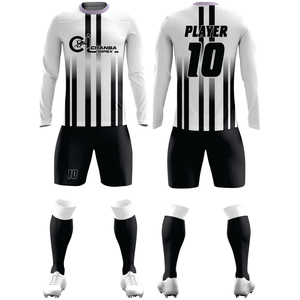 Colección de Uniformes de Fútbol Profesional para Torneos con Tela Avanzada de Control de Humedad - Product Image 3