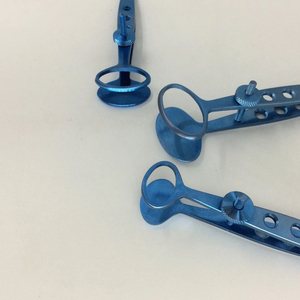 <b>3</b>-Piece Titanium Chalazion Forceps Set for Ophthalmic Surgery with CE Certified High Quality Eye Surgical Instruments - Product Image 4