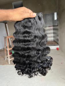 Extensiones de Cabello Humano Remy del Sur de la India, a Granel, con Doble Trama a Máquina, Varios Estilos, Incluyendo Ondas Sueltas, Sedosas y Lisas - Product Image 1