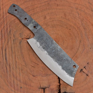 Cuchillo de Cocina Personalizado DIY de Acero con Alto Contenido de Carbono 1095, Forjado de Espiga Completa, Ligero, con Punta Caída, Hoja de 7 Pulgadas y 5 mm, OEM ODM - Product Image 4