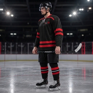 Ice Hockey Uniform Premium Performance Jersey And Pants Featuring Comfortable Fit Durable Materials And Modern <b>Athletic</b> Design - Product Image 4