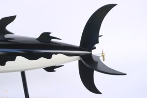 Sous-marin de fiction SHARK inspiré de T!NT!N - Modèle en résine peint à la main pour la décoration intérieure et la collection - Product Image 5