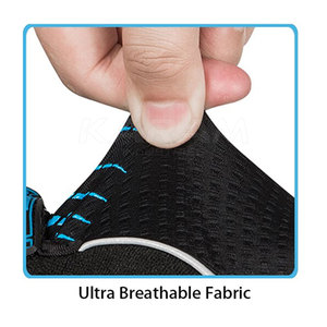 Dernier design de gants demi-doigts en cuir respirant pour l'extérieur, service OEM personnalisé, haute qualité, unisexe, fabriqué au Pakistan - Product Image 4