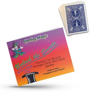 Carte Svengali Tagliate in Fabbrica per Bicycle Deck: Scegli la Tua Carta Fortunata e il Colore per Trucchi di Magia - Product Image 2
