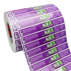 Etiquetas Adhesivas de Vinilo Ovaladas Personalizadas a Prueba de Agua con Logotipo, Impresión con Tinta UV, Troqueladas para Empaquetado Comercial - Product Image 6
