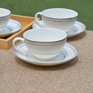 ชุดถ้วยเซรามิกเนื้อละเอียดแบบมินิมอล รุ่นใหม่ ยี่ห้อรูมิ จำนวน 6 ใบ - Product Image 4