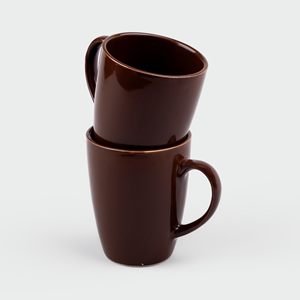 Eco-Friendly Porcelain Modern Luxury <b>Coffee</b> <b>Mug</b> 300ml Single Piece for Hot Beverages Office Use & Gifts Brown - Product Image 2