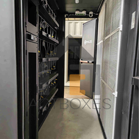 Kontainer Pendingin & Daya Terintegrasi Tahan Air Berkapasitas Tinggi untuk 336 Server Infrastruktur Pusat Data Bersertifikasi