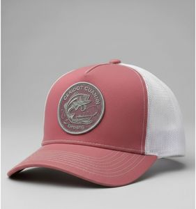 Casquette Snapback Rose et Blanche en Maille avec Logo Brodé Premium sur le Devant, Réglable, Unisexe, Décontractée pour Adultes, Idéale Printemps-Été - Product Image 4