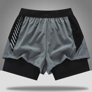 Premium <b>Compression</b> <b>Shorts</b> Anti Slip Waistband Workout <b>Shorts</b> for Running Gym Fitness Wear - Product Image 2