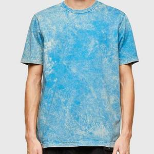 Camisetas de moda para hombre a bajo precio, tela duradera de poliéster/algodón, holgadas, estampadas, de alta calidad, de secado rápido, manga corta, lavado ácido. - Product Image 5