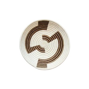 Handmade Modern Woven Round Wall Basket Decor Natural Sisal Eco-friendly Ethically Sourced Art Wall <b>Hanging</b> Home Living - Product Image 2
