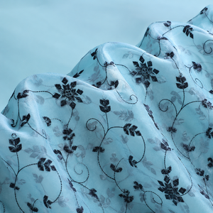 Luxury Malty Embroidery Fabric Water Soluble Lace Mesh Fabric for Bridal Wear Wedding Dresses Designer Garments - Product Image 6