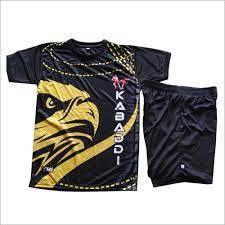 ชุดกีฬาคริกเก็ตฤดูร้อนสำหรับผู้ชาย FASHION SUTRA แบบแห้งเร็ว แขนสั้น มีเชือกผูก ผลิตจากไนลอน/ผ้าฝ้าย - Product Image 4