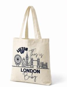 Bolsa de Compras de Algodón con Asa Larga, Nueva Moda, Estilo Moderno, Bolsa de Compras de Algodón con Asa Larga de la Mejor Calidad - Product Image 4