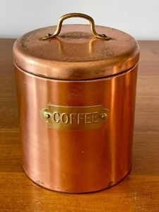 ภาชนะใส่ชา กาแฟ น้ำตาล ทำจากทองแดง สำหรับจัดเก็บในครัว ใช้งานได้ทุกวัน ใช้งานง่าย เหมาะสำหรับการทำอาหารและเตรียมเครื่องดื่มในชีวิตประจำวัน - Product Image 5