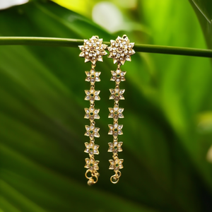 Floral Single Layer Earrings-Fashion Earrings - Product Image 3