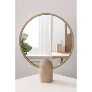 Miroir décoratif en bois écologique, article artisanal durable - Product Image 4