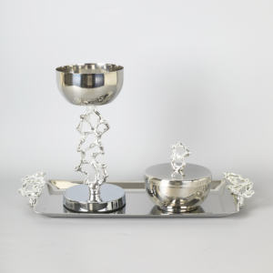 2026 Ramadan Home Decor Arabic Style Stainless Steel Aromatic Eco-Friendly Hand-made High Quality Indian Incense Burner <b>Set</b> - Product Image 5