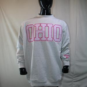 Sweat-shirts OHIO à col montant 450 GSM, broderie personnalisée avec nom, coupe ample et carrée, 100% coton molletonné French Terry - Product Image 2