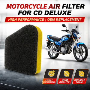 Filtre à air pour moto CD Deluxe |   Élément de filtre à air moteur haute performance, remplacement OEM - Product Image 3