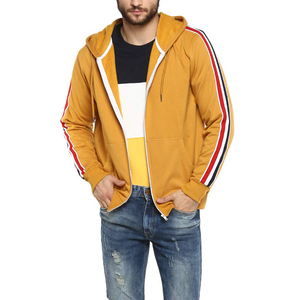 Sweat à capuche zippé surdimensionné de qualité supérieure pour homme, idéal pour l'automne et l'hiver, fabrication OEM pour grossistes - Product Image 3