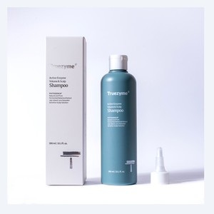 hair care products Korean K-Beauty Truezyme Active Enzyme <b>Volume</b> And Scalp <b>Shampoo</b> 300ml Made in Korea - Product Image 6