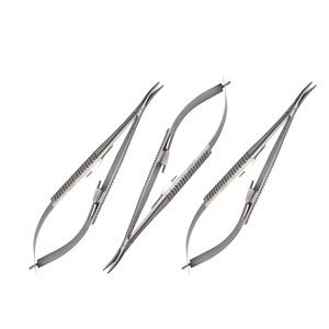 Juego de Instrumentos de Microcirugía Oftálmica Estilo Castroviejo, Kit de Herramientas de Cirugía Ocular Reutilizables para Uso Clínico, Equipo de Precisión - Product Image 1
