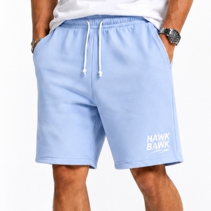 Custom Men's Gym Shorts Quick Dry Comfort Fit Elastic Waistband Adjustable Drawstring Fitness Shorts For Men - Product Image 2