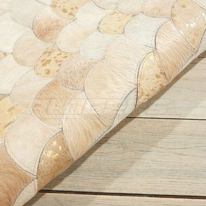 Cowhide Rugs Real Leather Rug Smooth Surface Durable Design Stylish Home Decoration For Living Room And Bedroom - Product Image 5