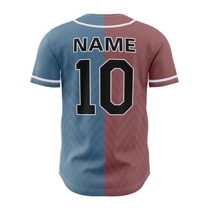 Nuevas camisetas de béisbol personalizadas 2026 con costuras superiores, diseño de color a medida, alta calidad, venta al por mayor, tallas grandes para adultos, transpirables y de secado rápido. - Product Image 2