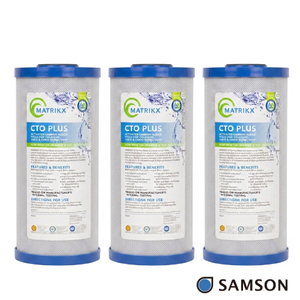 Sistema de Filtro de Agua Purificador para el Hogar, 10 Pulgadas, Carbón Activo, Diseño Duradero y a Prueba de Fugas - Product Image 1