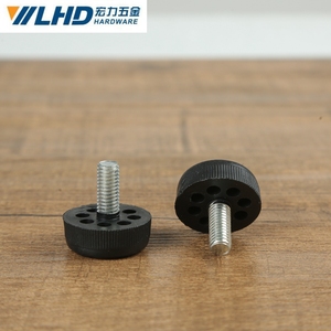 Patas Ajustables para Muebles LHD, 8 Orificios, Patas Ajustables en Altura para Escritorio o Estante - Product Image 1