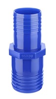 Connecteur de tuyau bleu 80 MM, raccord de tuyau de jardin, connecteur de tuyau pour le transfert d'eau