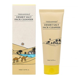 [Finetorte] Limpiador Facial en Paquete de Sal del Desierto TREEANNSEA, Ingredientes Naturales, Fórmula Facial de Belleza Natural a Base de Plantas - Product Image 1