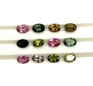 พลอยทัวร์มาลีนธรรมชาติทรงรีขนาด 4*6 มม. สำหรับทำเครื่องประดับ ได้รับการรับรองจาก IGI - Product Image 3