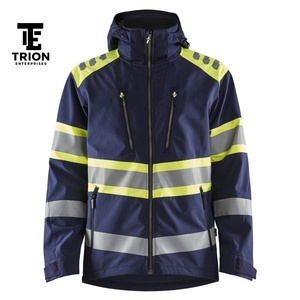 เสื้อแจ็คเก็ตนิรภัยแบบสะท้อนแสงสองสี Hi-Vis สำหรับงานอุตสาหกรรม ผลิตจากโพลีเอสเตอร์ คุณภาพสูง สำหรับผู้ใหญ่ทุกเพศ พร้อมบริการ OEM ODM - Product Image 1