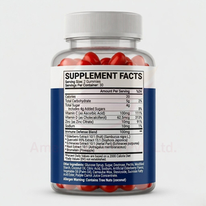 Private Label Immune Support Gummies Vitamin Dietary Supplement OEM Bulk Manufacturer - Product Image 4