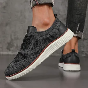 Chaussures de sport en maille pour hommes, décontractées et tendance, style italien, respirantes, vulcanisées, pour l'automne, modèle Formalan 2025, cadeau - Product Image 1