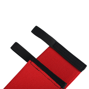 Muñequeras Deportivas Resistentes de Color Rojo, Directas de Fábrica, para Levantamiento de Pesas, para Hombres y Mujeres, Color y Talla Personalizables - Product Image 3